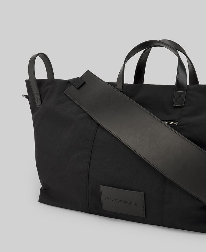 Adolfo dominguez Maxi bolso de viaje negro hombre Precio ultrabajo