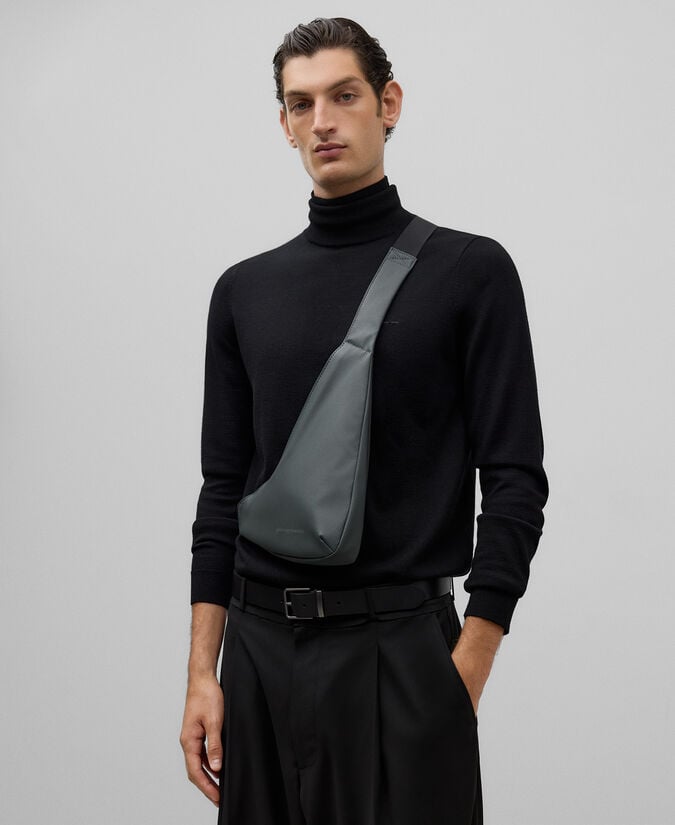 Adolfo dominguez Crossbody poliéster reciclado hombre Outlet