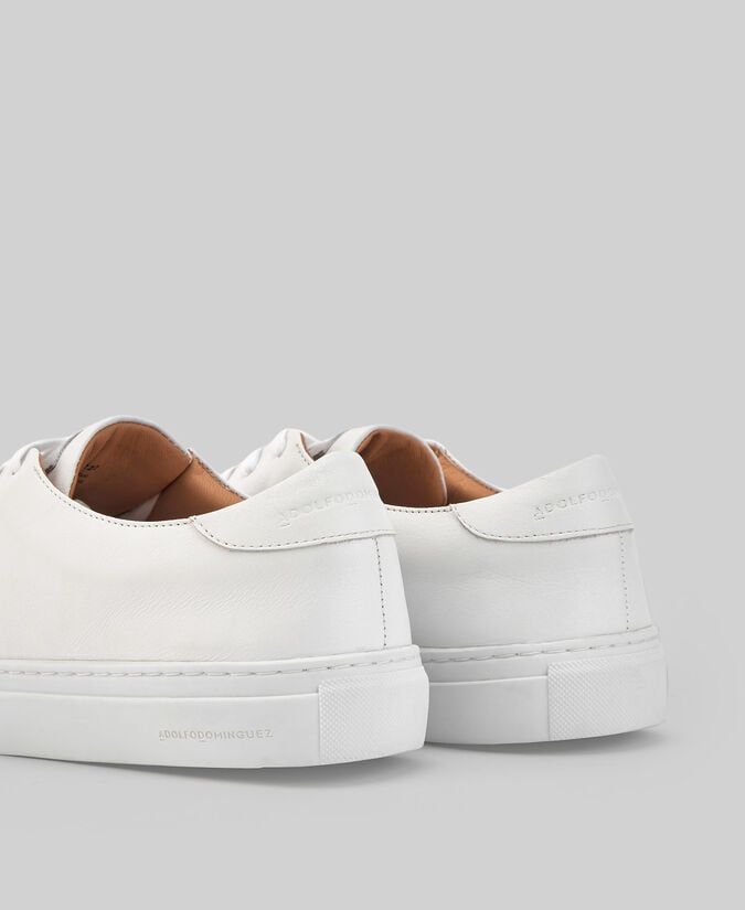 Adolfo dominguez Sneaker piel responsable hombre Ahorra y exporta