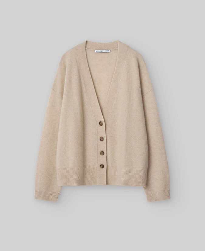 Adolfo dominguez Cárdigan amplio cashmere mujer Mejor oferta