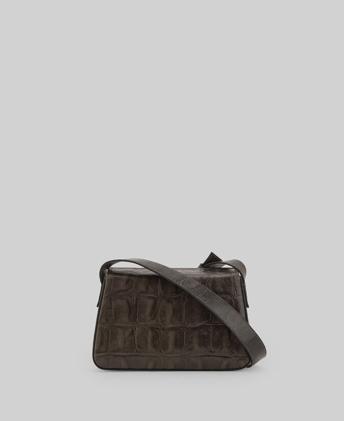 Adolfo dominguez Mini bolso de hombro coco piel mujer