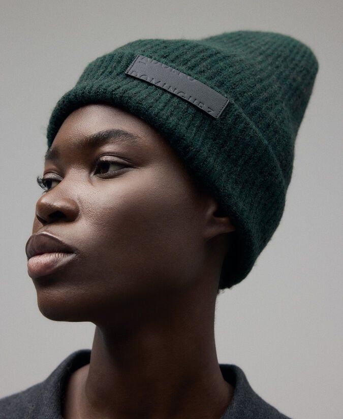Adolfo dominguez Beanie mezcla mohair mujer Descuento por venta flash