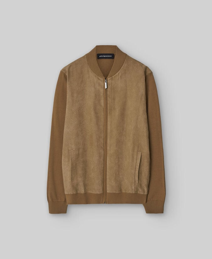 Adolfo dominguez Cárdigan algodón antelina hombre En oferta
