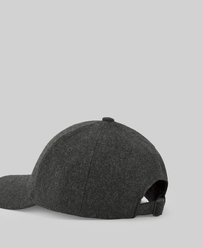 Adolfo dominguez Gorra mezcla lana gris hombre Tienda