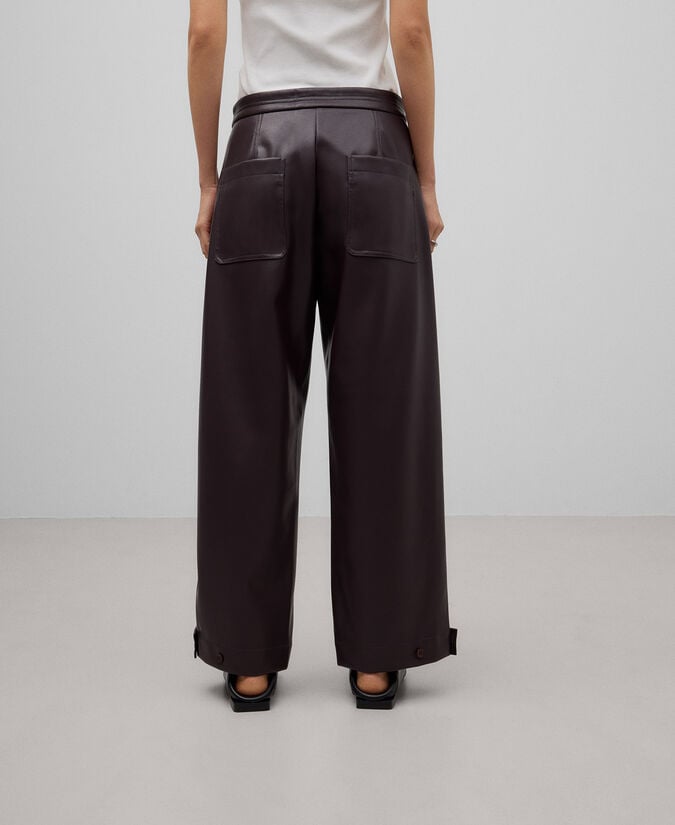 Adolfo dominguez Pantalón banana Piel No Piel mujer Oferta exclusiva