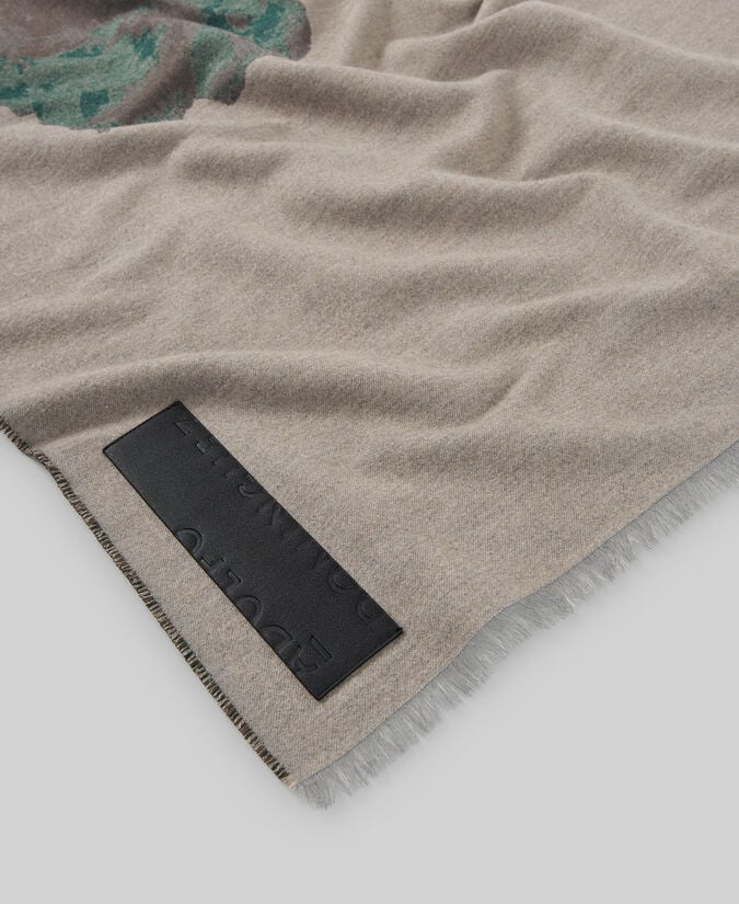 Adolfo dominguez Bufanda jacquard estampada mujer Outlet online