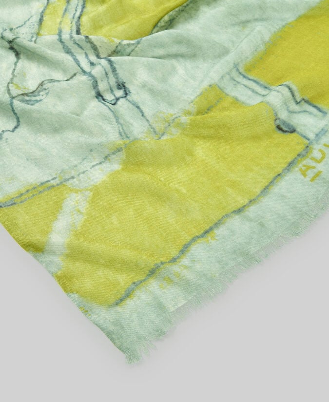 Adolfo dominguez Chal mezcla lana merino estampado mujer Ofertas