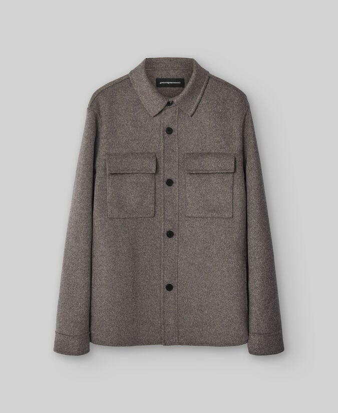 Adolfo dominguez Sobrecamisa bolsillos plastrón hombre Tienda