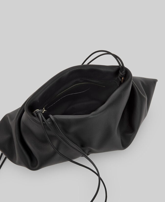 Adolfo dominguez Clutch asimétrico acolchado piel mujer Precio de fábrica