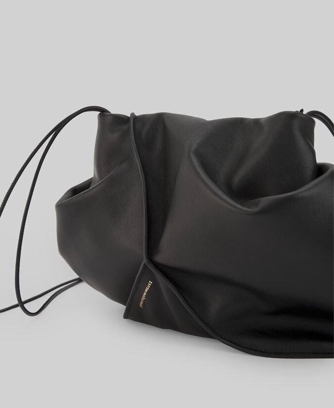 Adolfo dominguez Clutch asimétrico acolchado piel mujer Precio de fábrica