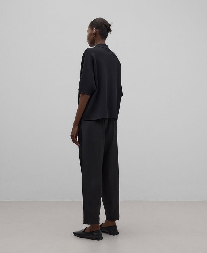 Adolfo dominguez Pantalón jogger corte frontal mujer Ofertas de temporada