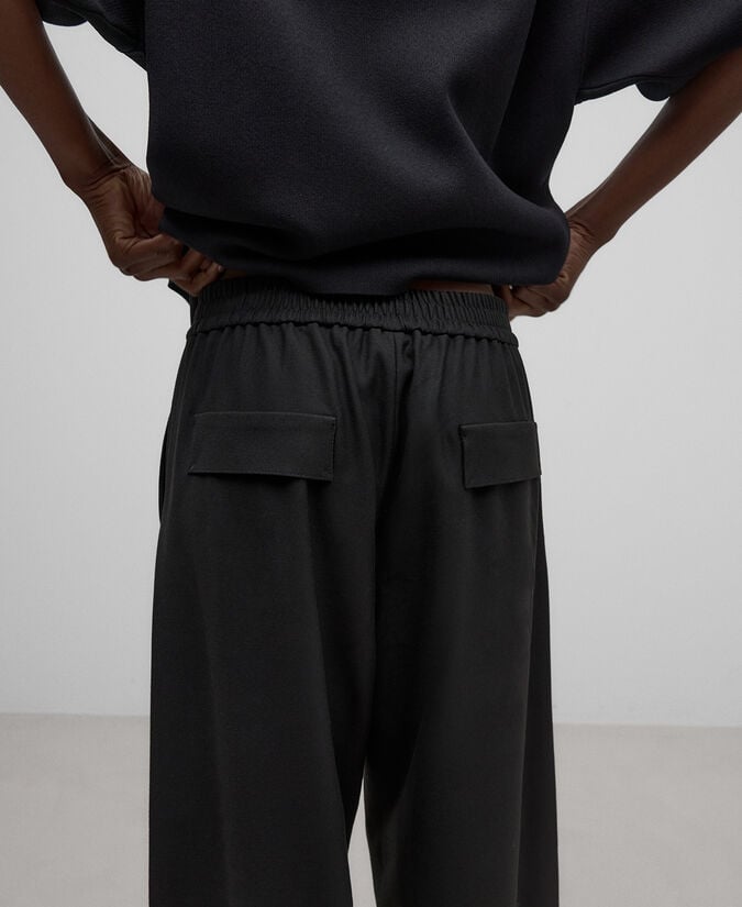 Adolfo dominguez Pantalón jogger corte frontal mujer Ofertas de temporada