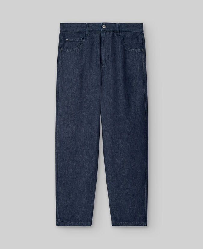 Adolfo dominguez Pantalón denim algodón carrot fit hombre Tienda