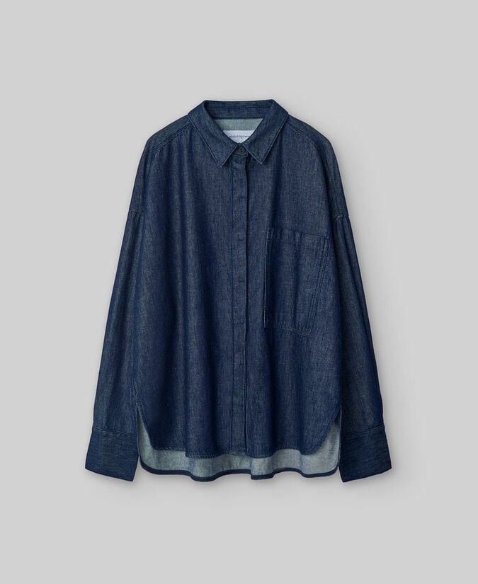 Adolfo dominguez Camisa oversize denim algodón mujer Precio de fábrica