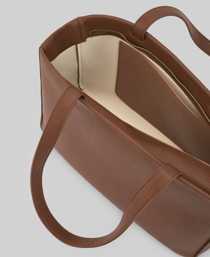 Adolfo dominguez Shopper grande Piel no Piel mujer Venta caliente