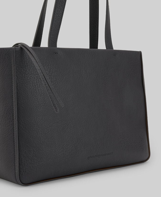 Adolfo dominguez Shopper grande Piel no Piel mujer En oferta