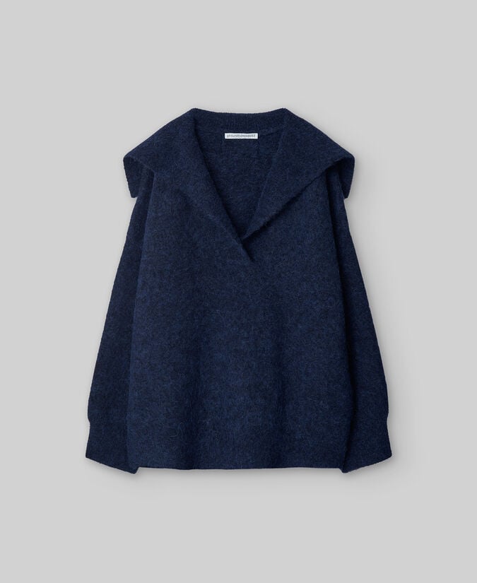 Adolfo dominguez Jersey punto con alpaca mujer Ventas relámpago