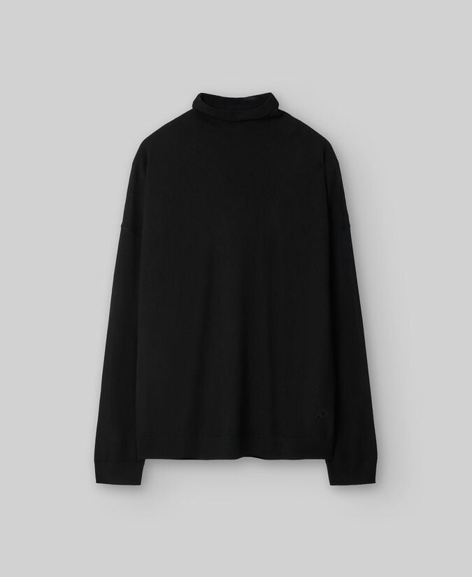 Adolfo dominguez Jersey cuello chimenea lana merino mujer Rebajas online