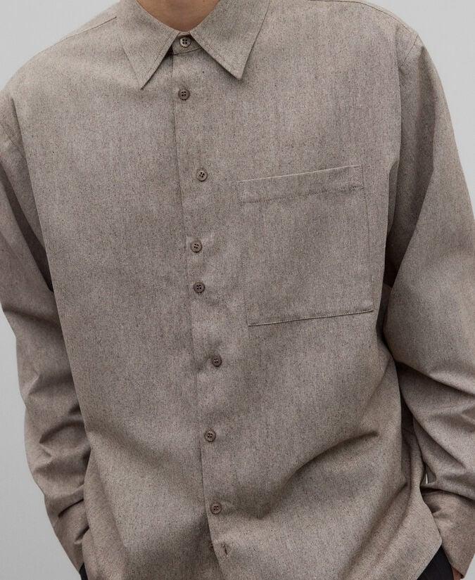 Adolfo dominguez Camisa botonadura asimétrica hombre Grandes descuentos