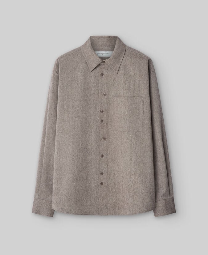 Adolfo dominguez Camisa botonadura asimétrica hombre Grandes descuentos