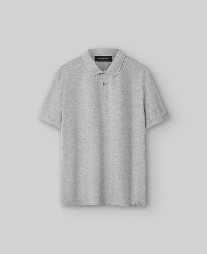 Adolfo dominguez Polo piqué algodón orgánico hombre Tienda de fábrica