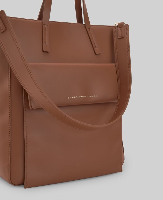 Adolfo dominguez Shopper poliéster reciclado grande mujer Outlet