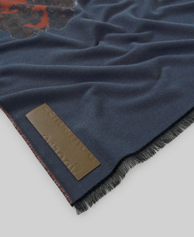 Adolfo dominguez Bufanda jacquard estampada mujer Oferta especial