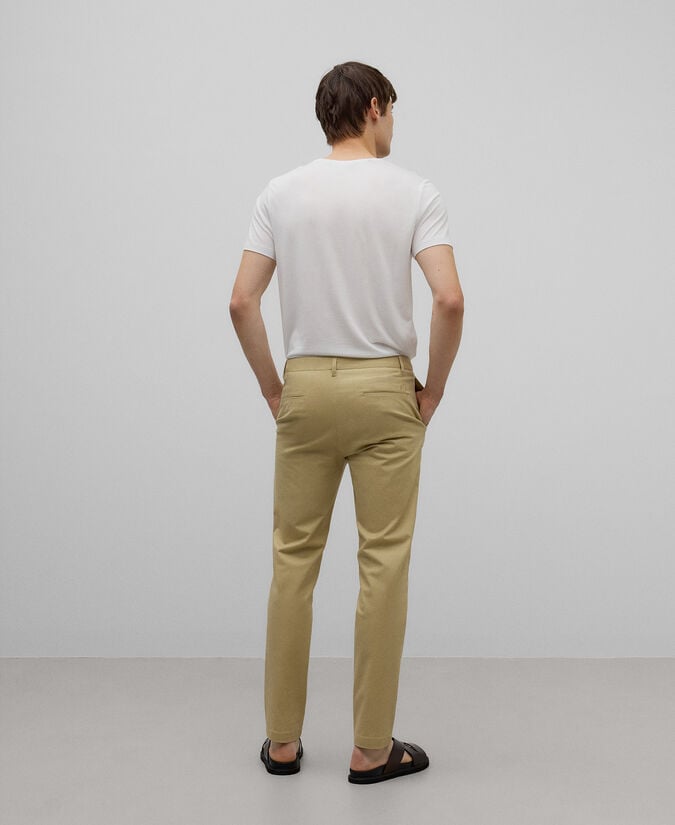 Adolfo dominguez Pantalón chino algodón slim fit hombre Rebajas top