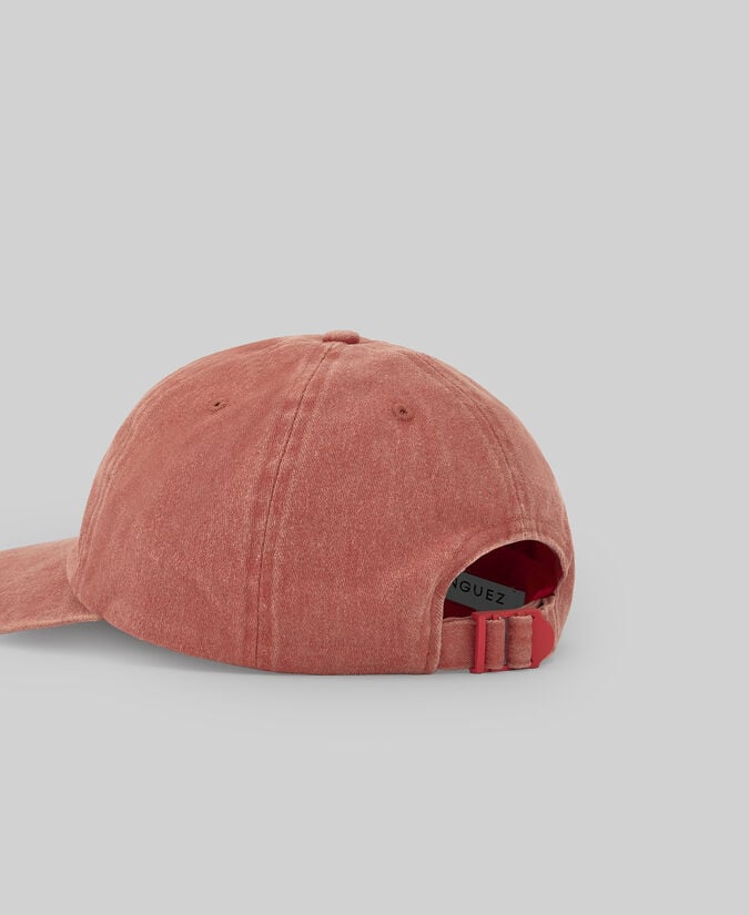 Adolfo dominguez Gorra en denim de algodón naranja mujer Rebajas online