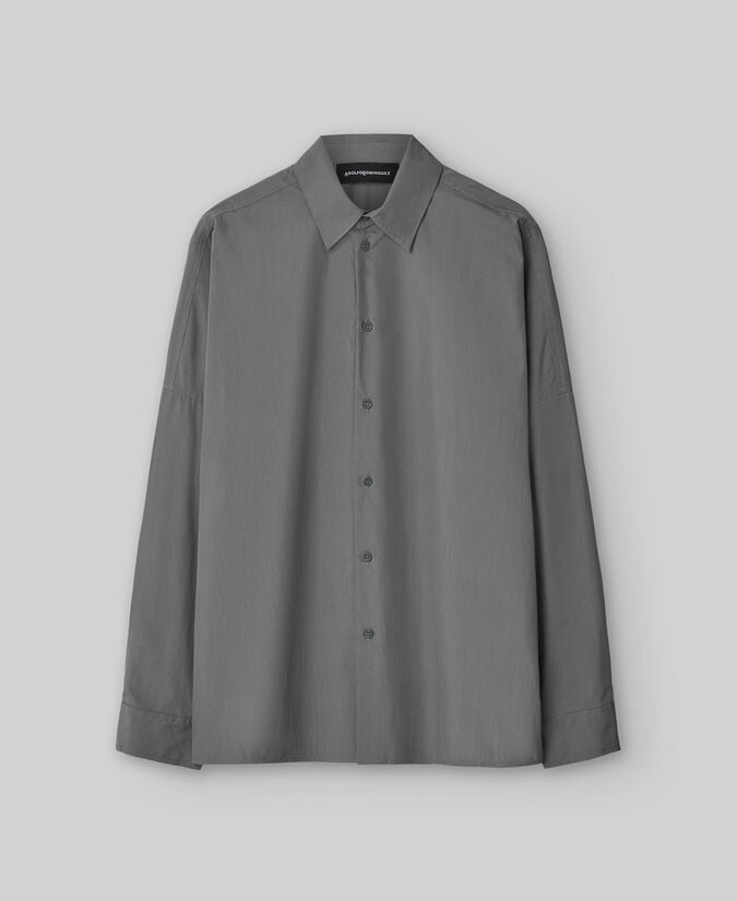 Adolfo dominguez Camisa gris marengo hombre Última moda