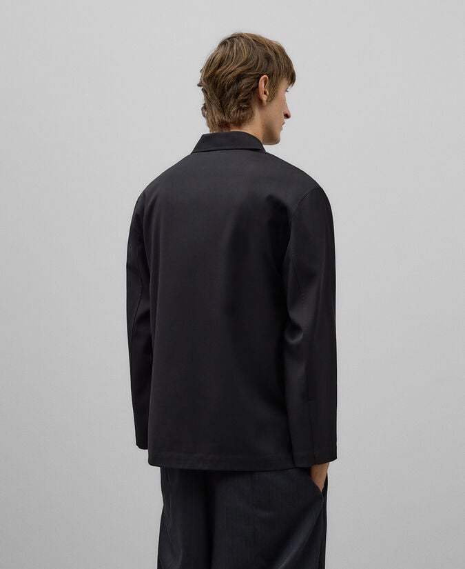 Adolfo dominguez Camisa worker oversize hombre Oferta especial de fábrica