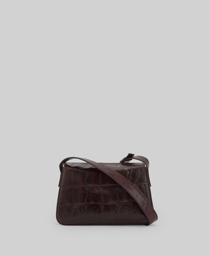 Adolfo dominguez Mini bolso de hombro coco piel mujer