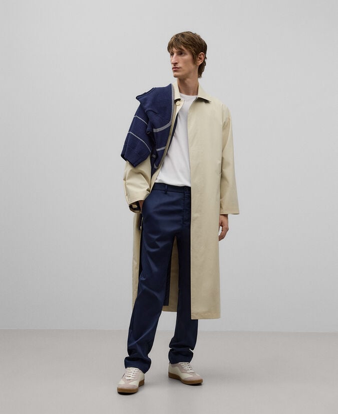 Adolfo dominguez Pantalón chino microtextura hombre