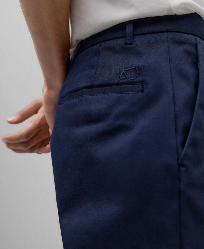 Adolfo dominguez Pantalón chino microtextura hombre COMPRAR AHORA
