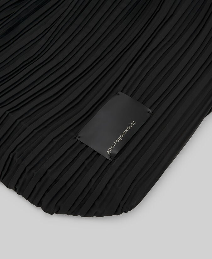 Adolfo dominguez Shopper vertical grande crinkle mujer Devoluciones gratuitas