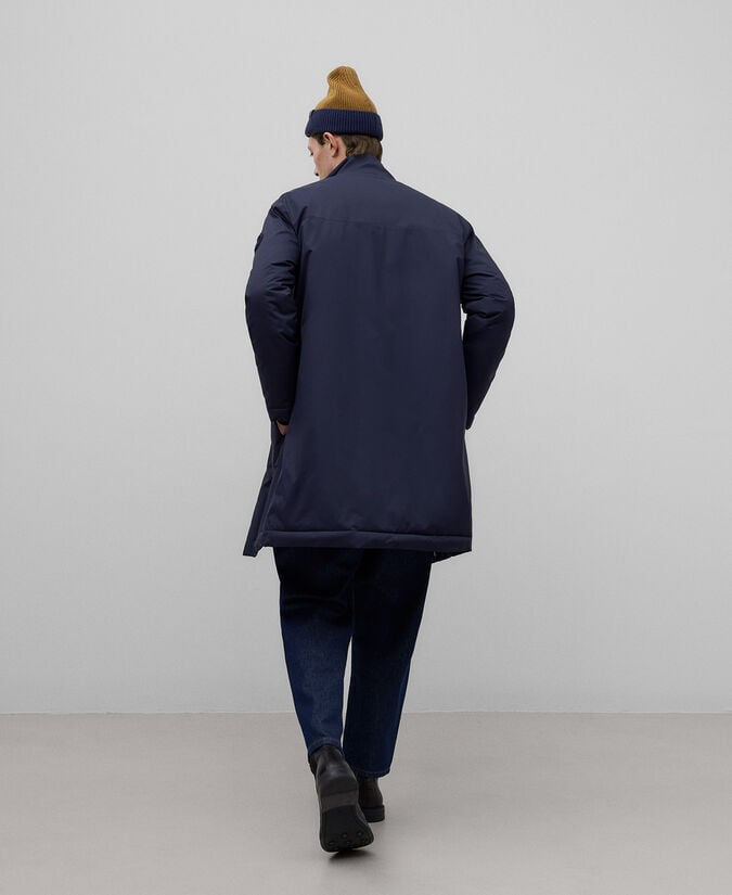 Adolfo dominguez Abrigo acolchado azul marino hombre Ofertas