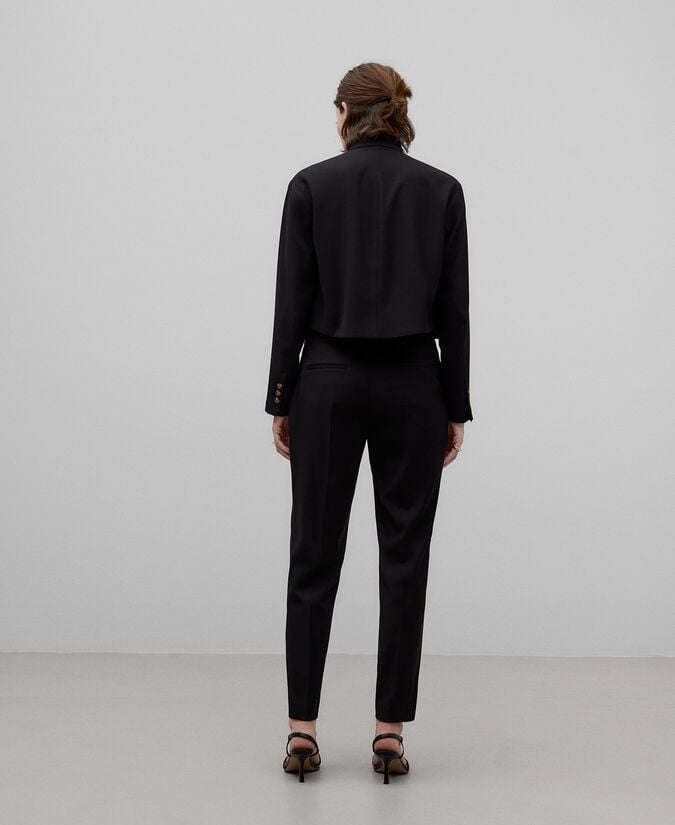 Adolfo dominguez Blazer corta cuello tira mujer Superdescuento