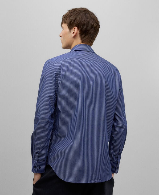 Adolfo dominguez Camisa rayas algodón hombre Descuento por venta flash