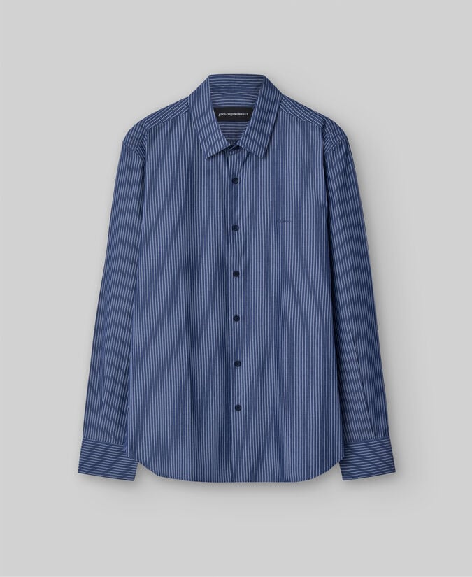 Adolfo dominguez Camisa rayas algodón hombre Descuento por venta flash