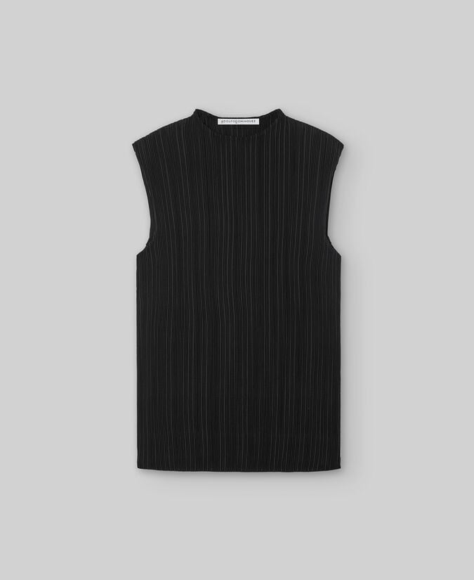 Adolfo dominguez Top sin mangas crinkle mujer Ofertas