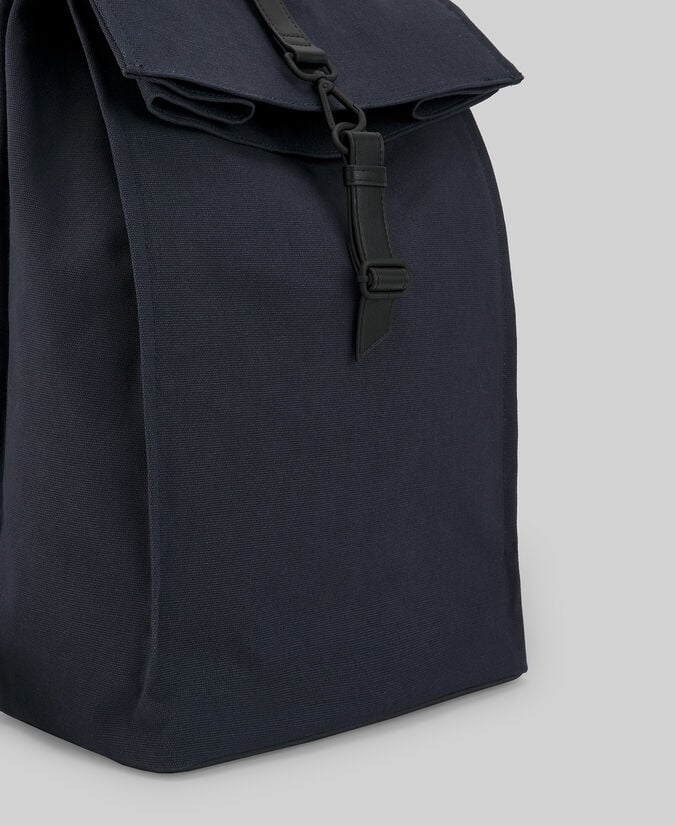Adolfo dominguez Mochila rectangular azul marino hombre Descuento