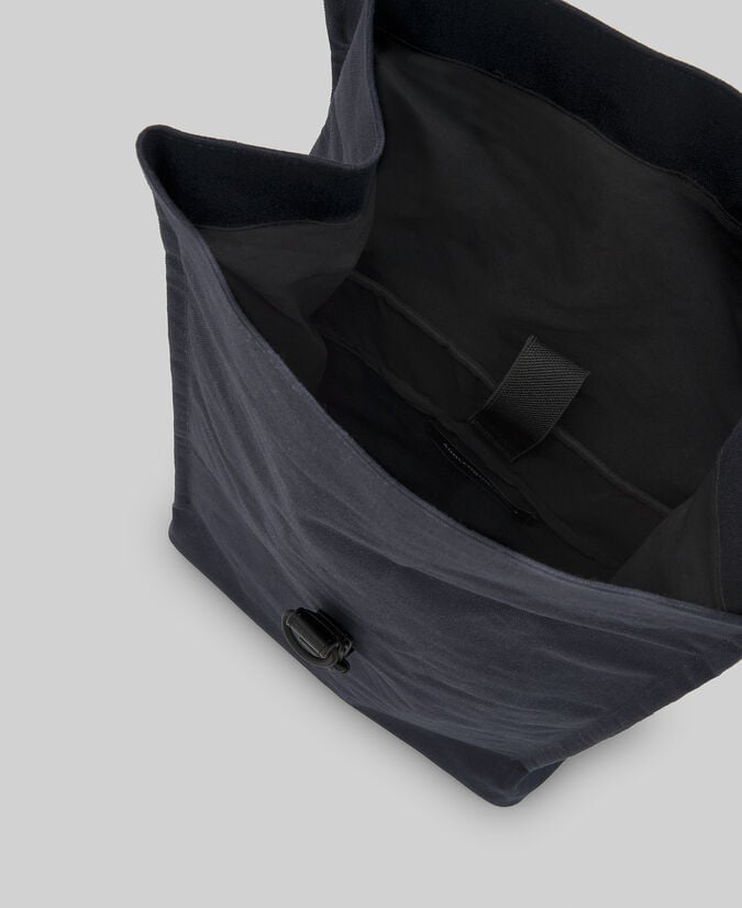 Adolfo dominguez Mochila rectangular azul marino hombre Descuento