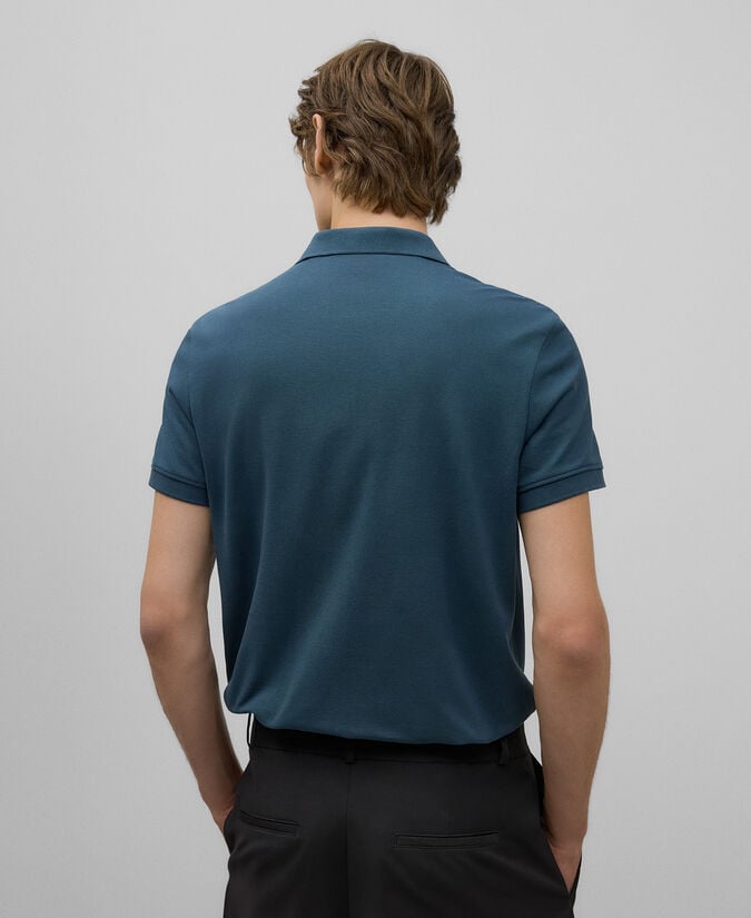 Adolfo dominguez Polo piqué algodón orgánico hombre Mejor oferta
