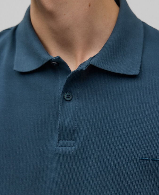Adolfo dominguez Polo piqué algodón orgánico hombre Mejor oferta
