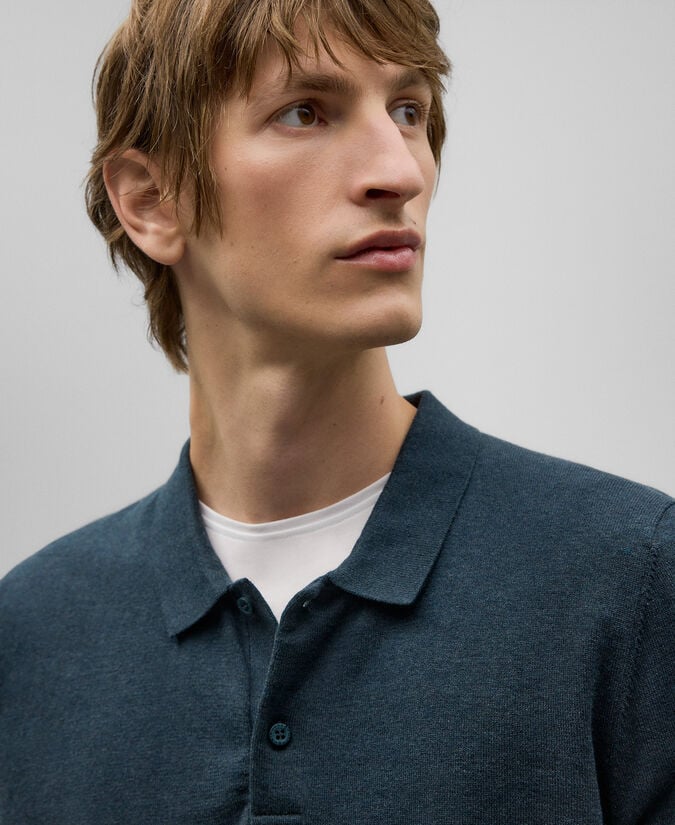 Adolfo dominguez Polo algodón regular fit hombre Rebajas online