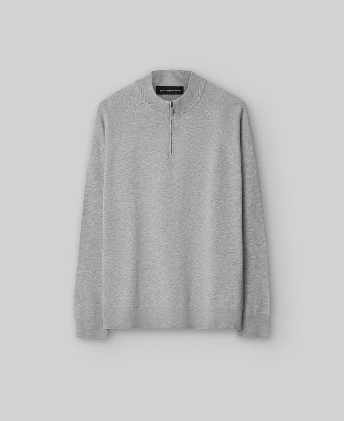 Adolfo dominguez Jersey cuello Perkins algodón hombre Oferta especial de fábrica
