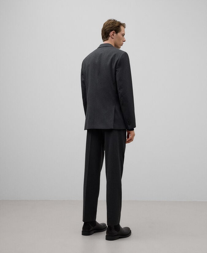 Adolfo dominguez Blazer estructurada gris hombre En línea