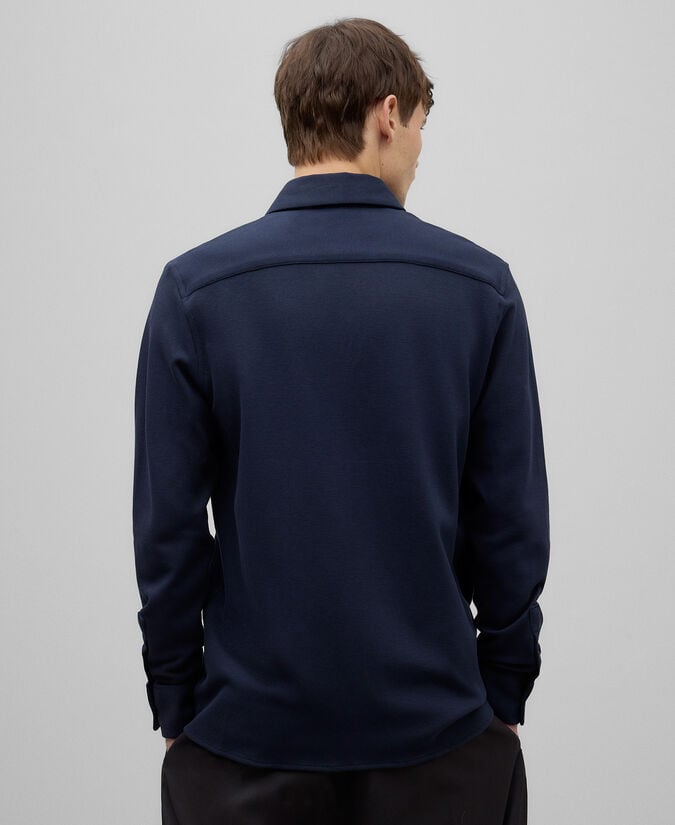 Adolfo dominguez Camisa estructurada algodón hombre Outlet online