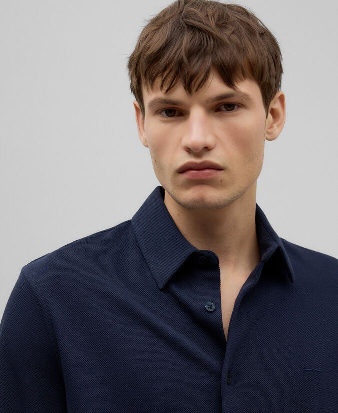 Adolfo dominguez Camisa estructurada algodón hombre Outlet online
