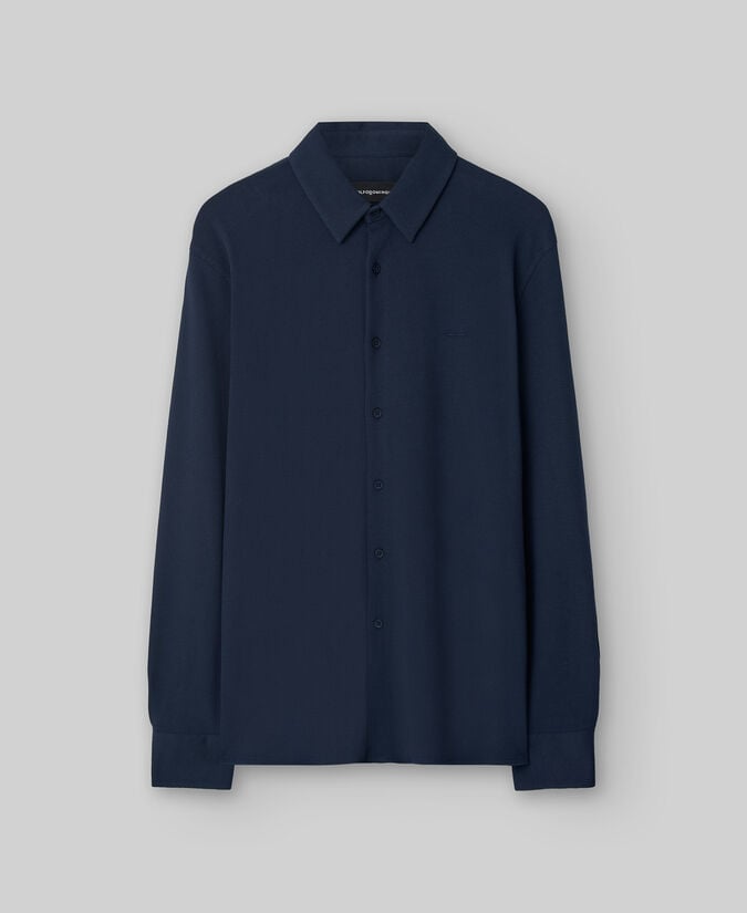 Adolfo dominguez Camisa estructurada algodón hombre Outlet online